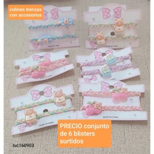 Luc160903.precio conjunto de 6 blisters surtidos