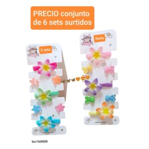 Luc160909.precio conjunto de 6 sets surtidos