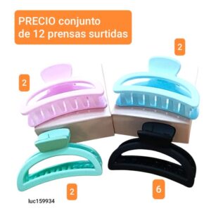 Luc159934.precio conjunto de 12 prensas surtidas