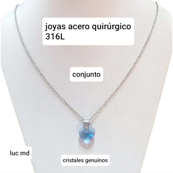 Conjunto 💟grande facetado