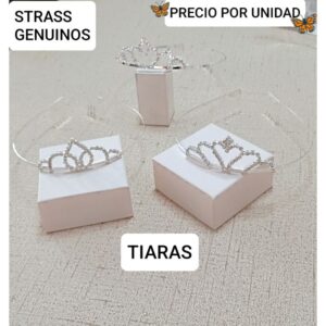 Tiaras S precio por unidad modelos surtidos