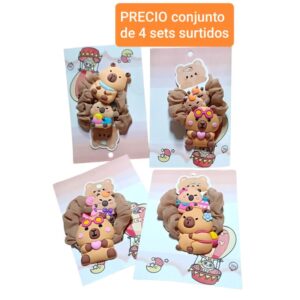 PRECIO conjunto de 4 sets surtidos