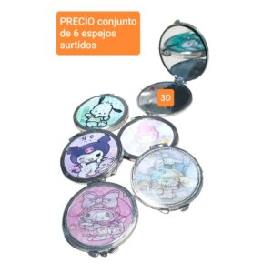 PRECIO conjunto de 6 espejos surtidos