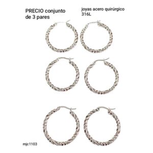 Mjc1103.precio conjunto de 3 pares