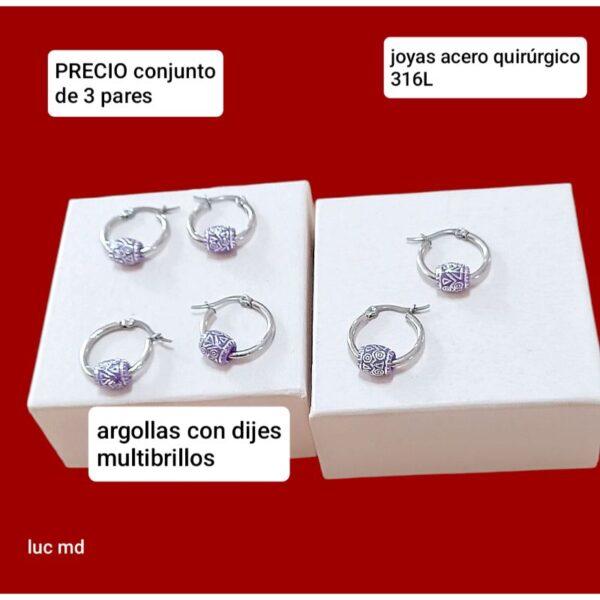 PRECIO conjunto de 3 pares