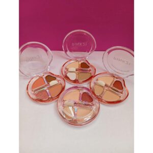 4 unidades de sombra de ojos pink 21