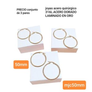 Mjc50mm.precio conjunto de 3 pares
