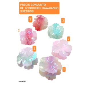 Mm52.precio conjunto de 12 broches surtidos