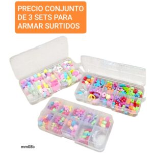 Mm08b.precio conjunto de 3 sets para armar