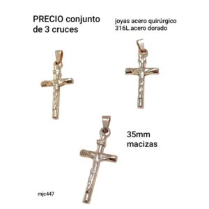 Mjc447.precio conjunto de 3 cruces