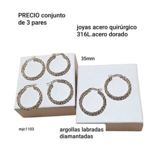 Mjc1103.precio conjunto de 3 pares