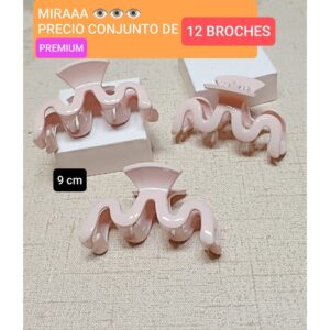 PRECIO conjunto de 12 broches