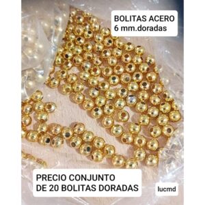 PRECIO conjunto de 20 bolitas de 6 mm