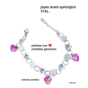 Pulsera mm/luc.colores surtidos