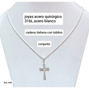 Conjunto.cadena 60 cm