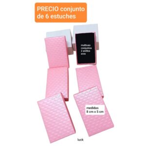 PRECIO conjunto de 6 estuches
