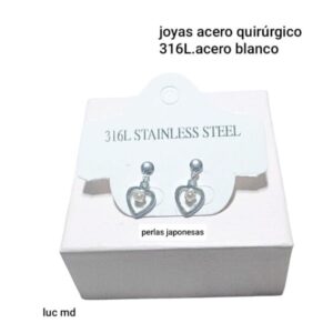 Aros luc md ❤️con perlas