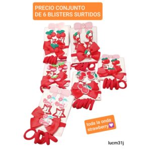Lucm31j.precio conjunto de 6 blisters surtidos