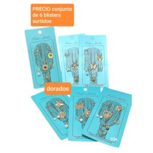 33e.precio conjunto de 6 blisters surtidos