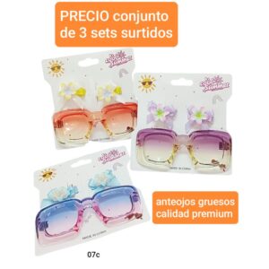 07c.precio conjunto de 3 sets surtidos