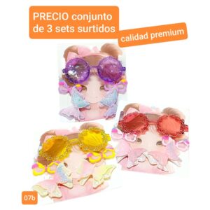 07b.precio conjunto de 3 sets surtidos