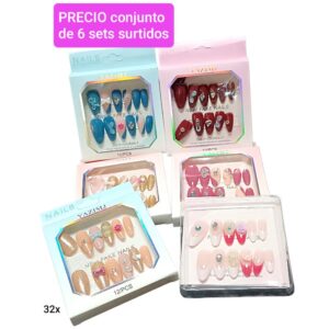 32x.precio conjunto de 6 sets surtidos