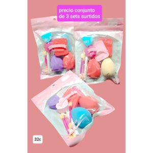 32c.precio conjunto de 3 sets surtidos