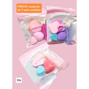 32a.precio conjunto de 3 sets surtidos