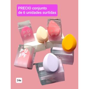 24a.precio conjunto de 6 unidades surtidas
