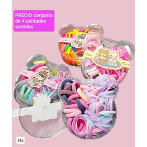 28g.precio conjunto de 4 unidades surtidas