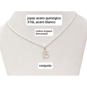 Conjunto 15 cadena singapur
