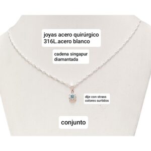Conjunto dije strass surtidos
