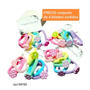 Luc159705.precio conjunto de 4 blisters surtidos