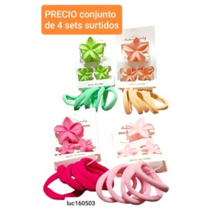 Luc160503.precio conjunto de 4 sets surtidos