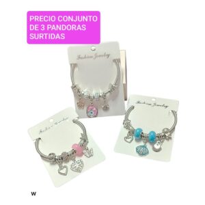 PRECIO conjunto de 3 PANDORAS surtidas