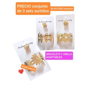 PRECIO conjunto de 3 sets surtidos