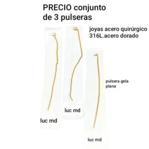 PRECIO conjunto de 3 pulseras