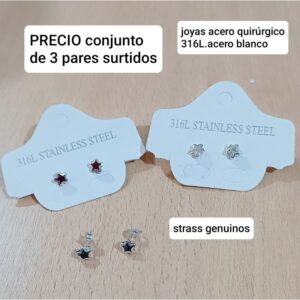 PRECIO conjunto de 3 pares surtidos