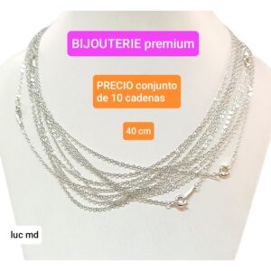 PRECIO conjunto de 10 cadenas