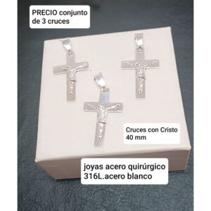 Mjc449.precio conjunto de 3 cruces