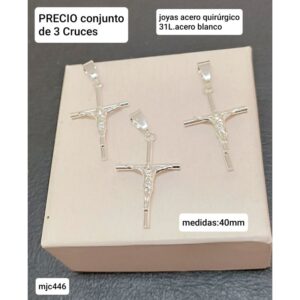 Mjc446.precio conjunto de 3 Cruces