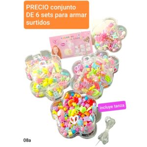 08a.precio conjunto de 6 sets surtidos