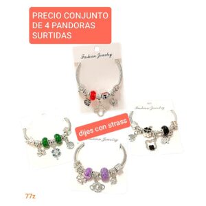 77z.precio conjunto de 4 PANDORAS surtidas