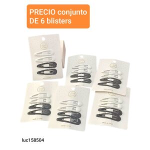PRECIO conjunto de 6 blistersluc 158504