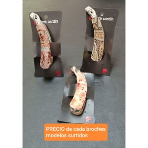 PRECIO de cada broches modelos surtidos