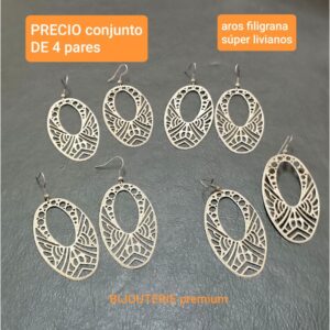 PRECIO conjunto de 4 pares