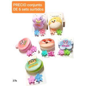37b.precio conjunto de 6 sets surtidos