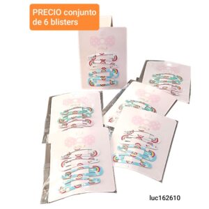 Luc162610. PRECIO conjunto de 6 blisters