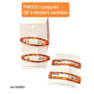Luc162603.precio conjunto de 6 blisters surtidos