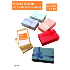 Mjc102.precio conjunto de 6 estuches surtidos